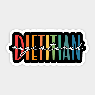 Cute Registered Dietitian Appreciation Sticker